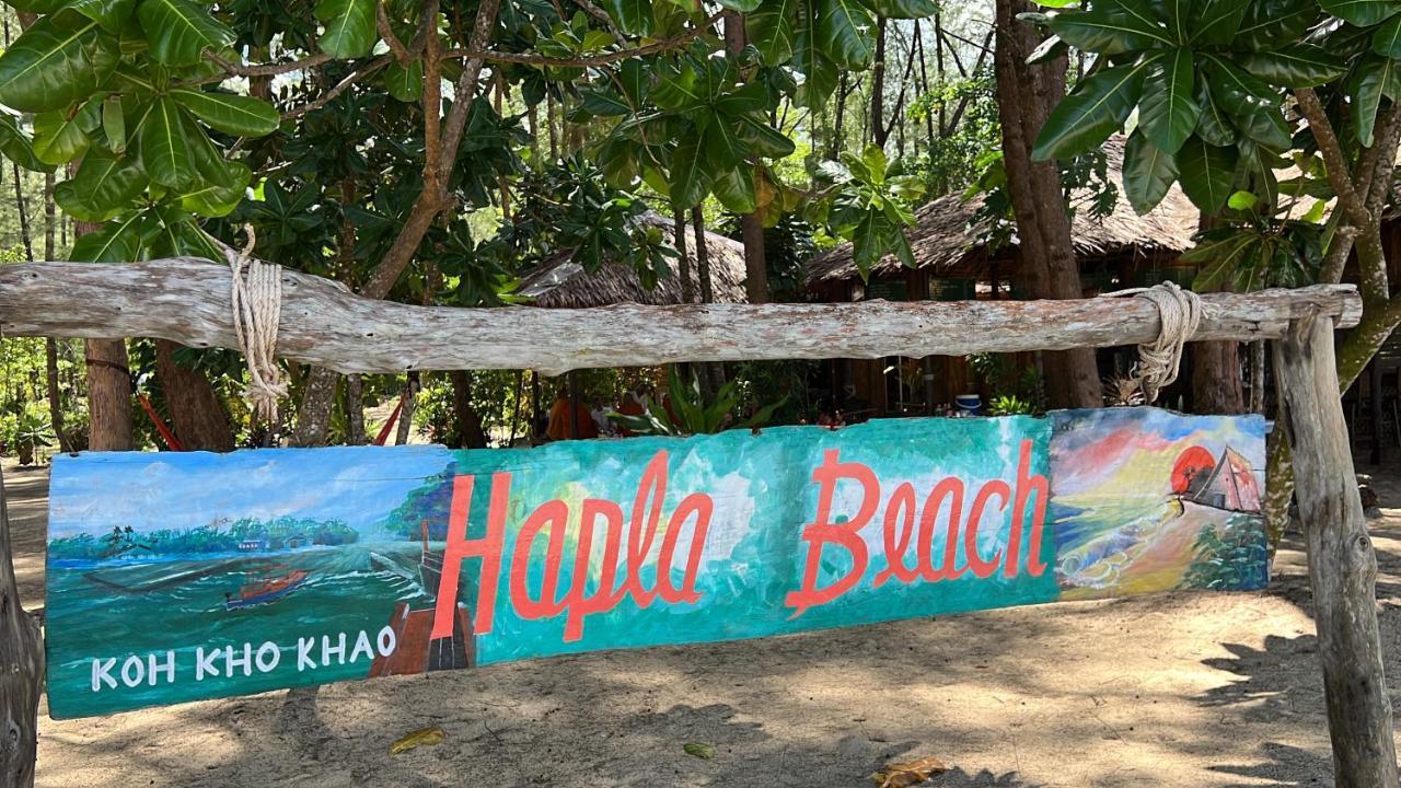 Hapla Beach Cottage Koh Kho Khao Island Luaran gambar